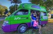 Jucy Campervan at the Cairns Holiday Park
